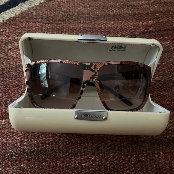 Jimmy Choo snake print sunglasses - Picture 1 of 4